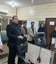 بازدید نوروزی فرماندار بم از ستاد مرکزی اورژانس ۱۱۵ در دومین روز نوروز