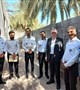 بازدید ریاست دانشگاه و رئیس اورژانس از پایگاه اورژانس کروک در ایام نوروز